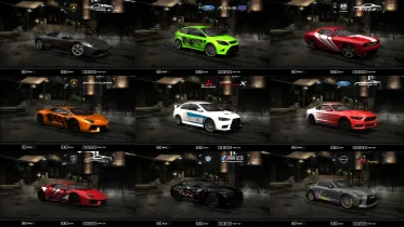 High-Res (x1024) Vinyls for some LM1992's cars (with Extended Customization) - NFS Most Wanted