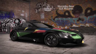 Mercedes-Benz SLR McLaren (Race Nationality) - NFS Most Wanted