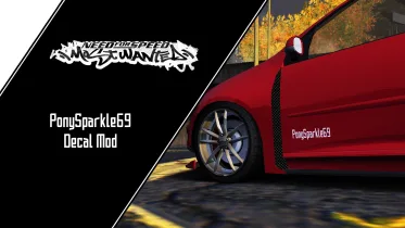 PonySparkle69 Decal Mod - NFS Most Wanted