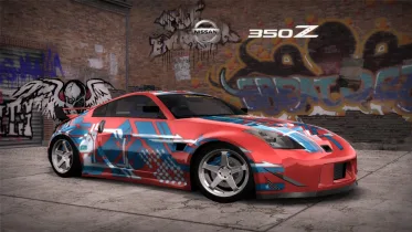 Nissan 350Z (NFS Underground 2 Sha_Do Vinyl Pack) - NFS Most Wanted