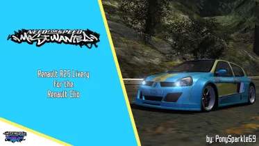 Renault Clio (V6) (2005) (Renault R25 Livery) - NFS Most Wanted