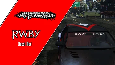 RWBY Decal Mod - NFS Most Wanted