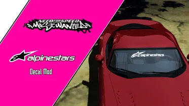 Alpinestars Decal Mod - NFS Most Wanted