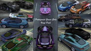 Protagonist Gamer Girls Vinyl Pack - NFS Most Wanted