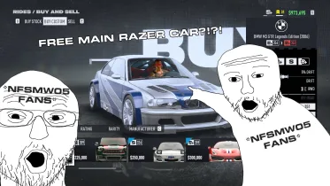 Buyable MAIN RAZER CAR - NFS Unbound