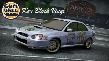 Ken Block Gumball 3000 Vinyl - NFS Most Wanted