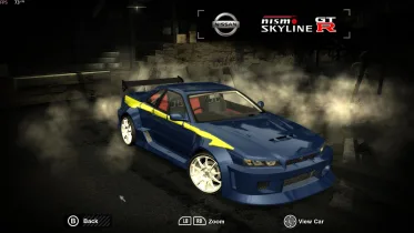 Player's Skyline R34 Livery from Underground 2 - NFS Most Wanted