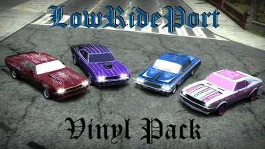 LowRidePort Vinyl Pack - NFS Most Wanted