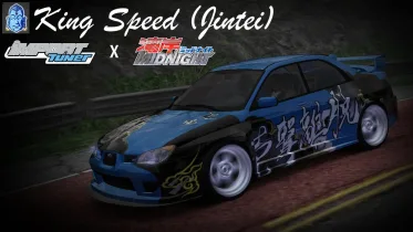 King Speed (Jintei) Subaru Vinyl - NFS Most Wanted