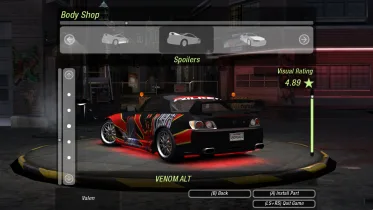AJ_Lethal's PLUS Parts Pack spoilers as add-on - NFS Underground 2