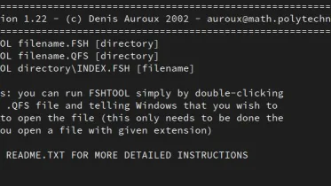 fshtool v1.22 no user prompt - NFS High Stakes