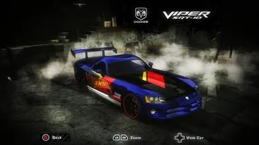 Dodge Viper SRT-10 HW Race Team Vinyl - NFS Most Wanted