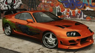 Fast & Furious Supra Vinyl (1024p) - NFS Most Wanted