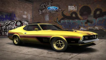 Ford Mustang Mach 1 (Hot Wheels : Flying Customs) (Addon/Replace Vinyl) - NFS Most Wanted