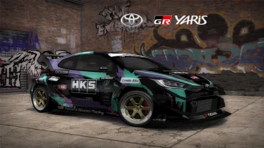 Toyota GR Yaris (Drift Spirit : HKS Racing Performer) - NFS Most Wanted
