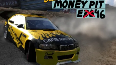 Donut Media's "Cars Are Pain" Money Pit E36 Livery (M3 E46) - NFS Pro Street