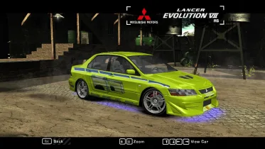 FnF Lancer Evo7 - NFS Most Wanted