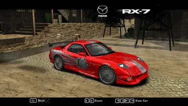 FnF rx-7 - NFS Most Wanted