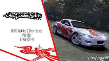 Mazda RX-8 (Drift Spirits 5-Star Livery) - NFS Most Wanted