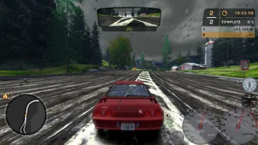 Custom Hud - Nissan Skyline GT-R32 - NFS Most Wanted