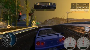 Custom Hud - Nissan Skyline GT-R34 - NFS Most Wanted