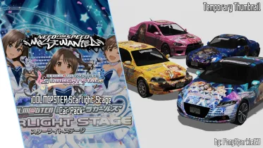 iDOLM@STER Starlight Stage Car Pack - NFS Most Wanted
