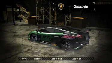 Lamborghini Gallardo - Arthur Caleffi's Ford Coyote Gallardo (Interlagos 1000 Miles) vinyl - NFS Most Wanted