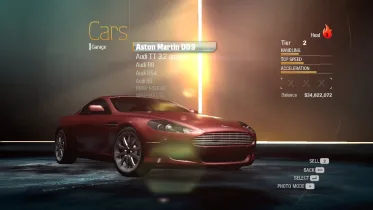 NFS Undercover Start with Super Cars - NFS Undercover