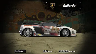 Lamborghini Gallardo Fine Motion Umamusume - NFS Most Wanted
