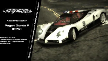 Pagani Zonda F (PPV) (Addon)