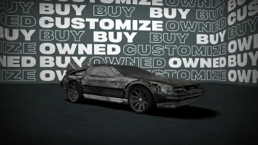 Hot Wheels DMC Delorean Back To The Future