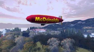McDonalds Airship - NFS Most Wanted