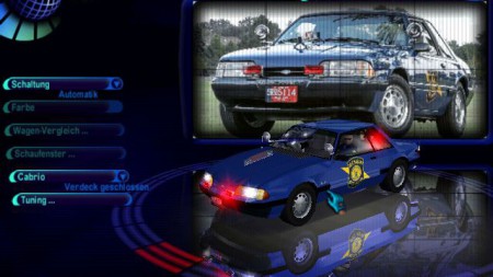 1992 Ford Mustang SSP (Special Servive Package) slicktop 'Michigan State Police' 1992 Ford Mustang SSP (Special Servive Package) slicktop 'Michigan State Police'