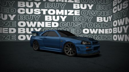Hot Wheels Nissan Skyline GT-R (BNR34) Hot Wheels Nissan Skyline GT-R (BNR34)