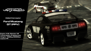 Ford Mustang GT (PPV) (Addon)