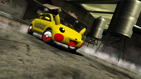 Pikachu Car (Toyota Ist)