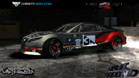 Split/Second™ Cobretti Nero GT400