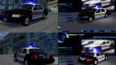 Saugus Police Dept. 2000 Ford Police Interceptor