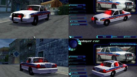 Toronto Police Service 2002 Ford Police Interceptor slicktop