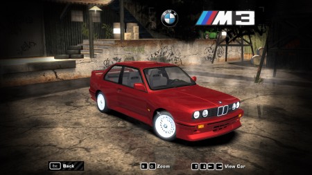 BMW M3 E30 Extended Customization BMW M3 E30 Extended Customization
