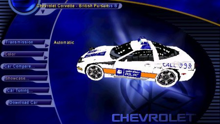 Chevrolet Corvette British Pursuit