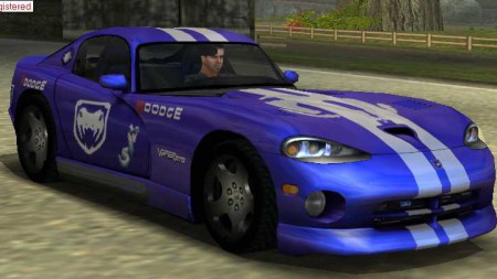 Dodge Viper GTS (blue)