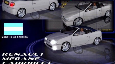 Need For Speed High Stakes: Downloads/Addons/Mods - Cars - Renault Megane  Cabriolet 2.0 1999