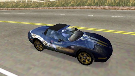 98 Indy 500 Corvette