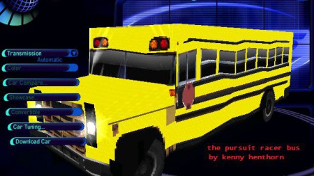 Pursuit racer bus