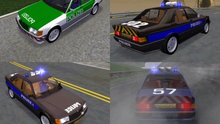 Pursuit Mercedes 190 E 3.2 AMG (W201)