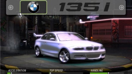 2009 BMW 135i (NFS:Shift)