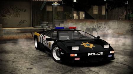1997 Lamborghini Diablo SV Seacrest County Police Department