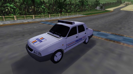 Dacia 1310 Berlina Politia (sleeper version)