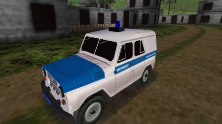 UAZ 469 Russian Police (sleeper version)